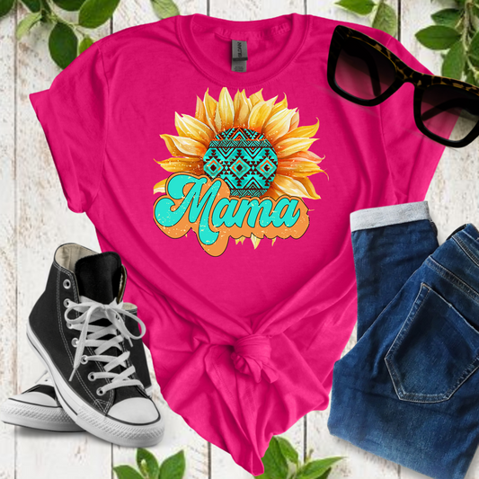 Sunflower Mama Tee