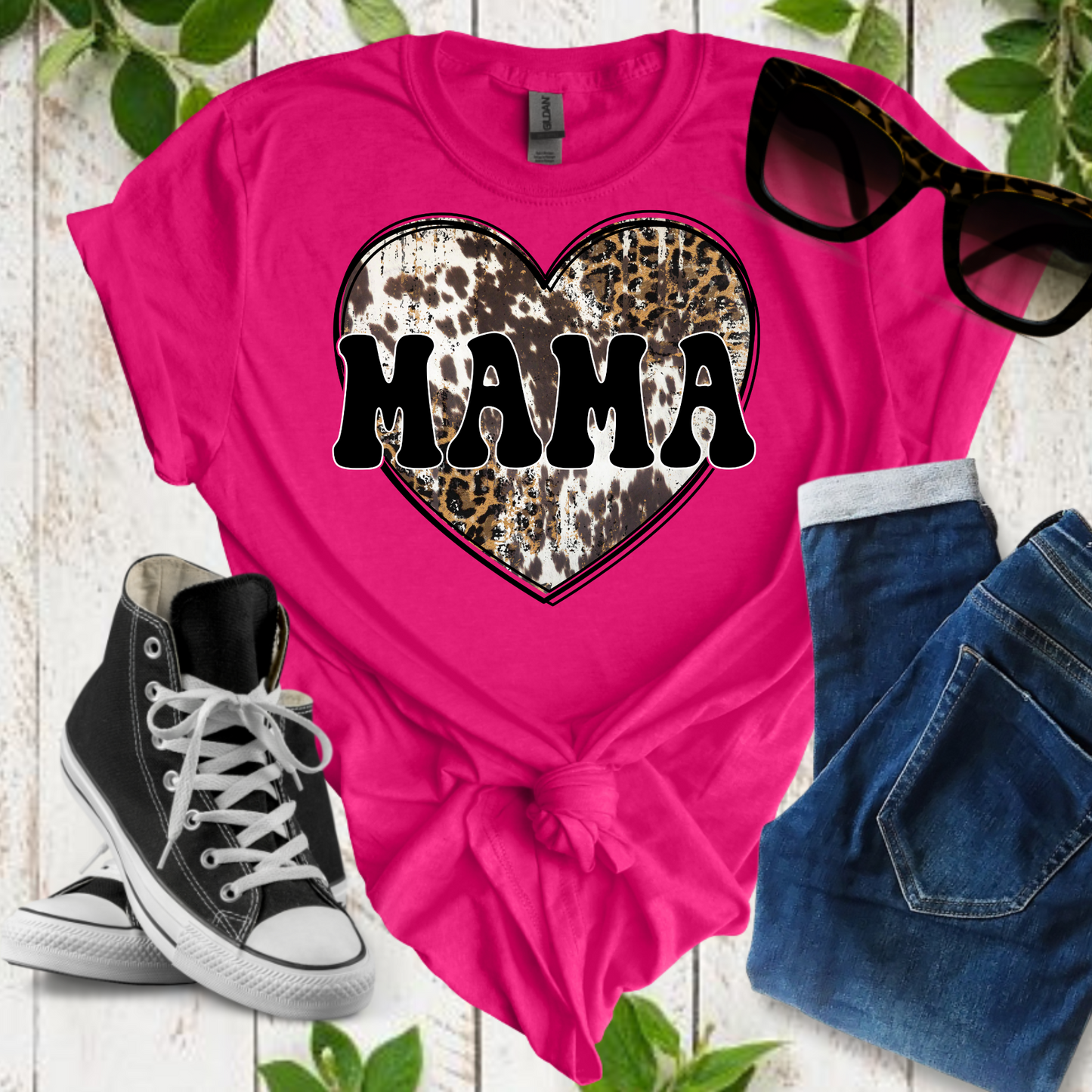 Mama Heart Tee